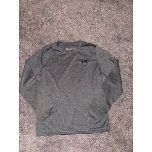 Under Armour Boys Grey Long Sleeve Shirt‎